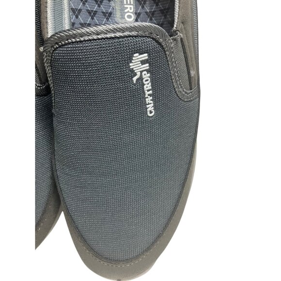 Men’s Slip-On Walking Shoes Comfort Arch Support Loafers Gray Size 44 - Picture 8 of 9